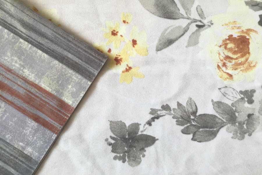 Acid printing Flocking